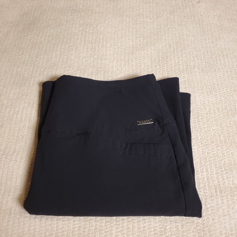 S.C. & Co. Sportswear Women Black Active Skort Golf Tennis Large Pull On Stretch